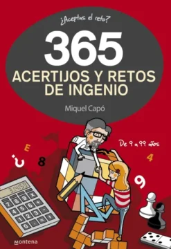 365 ACERTIJOS Y RETOS DE INGENIO [CARTONE]