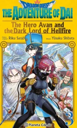 ADVENTURE OF DAI (DRAGON QUEST): THE HERO AVAN AND THE DARK LORD OF HELLFIRE Nº03 [RUSTICA]