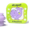 AL AGUA! EL HIPOPOTAMO + CON HIPOPOTAMO PARA LA BAÑERA [PLASTICO ALMOHADILLADO]