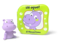 AL AGUA! EL HIPOPOTAMO + CON HIPOPOTAMO PARA LA BAÑERA [PLASTICO ALMOHADILLADO]