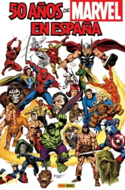 50 AÑOS DE MARVEL EN ESPAÑA [CARTONE]