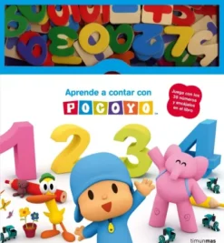 APRENDE A CONTAR CON POCOYO (LIBRO CON PIEZAS ENCAJABLES) [CARTONE]