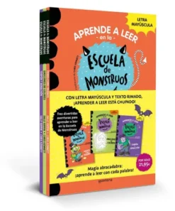 APRENDE A LEER EN LA ESCUELA DE MONSTRUOS (PACK CON LOS LIBROS 7, 8 Y 9) [RUSTICA]