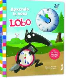 APRENDO LA HORA CON LOBO [CARTONE]