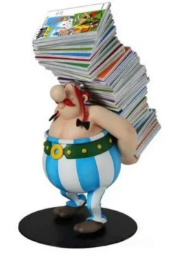 ASTERIX: ESTATUA COLLECTOYS OBELIX 2ND EDITION 21 CM (RESINA) [CAJA]