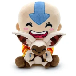 AVATAR THE LAST AIRBENDE: PELUCHE AANG AND MOMO 30 CM