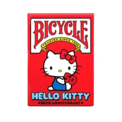BARAJA NAIPES BICYCLE: SANRIO, HELLO KITTY [CAJA]