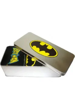 BATMAN: SET TRES PARES DE CALCETINES BATMAN [CAJA METALICA]