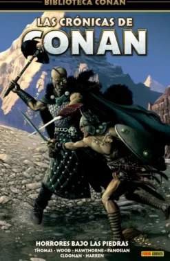 BIBLIOTECA CONAN: LAS CRONICAS DE CONAN Nº05, HORRORES BAJO LAS PIEDRAS [CARTONE]