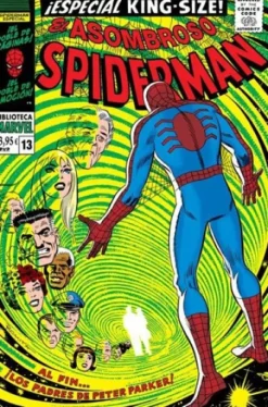 BIBLIOTECA MARVEL: ASOMBROSO SPIDERMAN Nº13 (1968 / 59-62 USA) [RUSTICA]