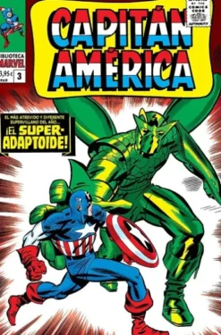 BIBLIOTECA MARVEL: CAPITAN AMERICA Nº03 (1966-67 / 81-91 USA) [RUSTICA]