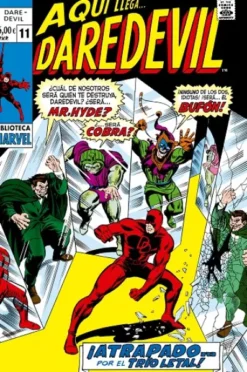 BIBLIOTECA MARVEL: DAREDEVIL Nº11 (1969-1970 / 58-63 USA) [RUSTICA]