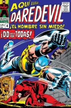 BIBLIOTECA MARVEL: DAREDEVIL Nº04 (1966-1967 / 19-24 USA) [RUSTICA]