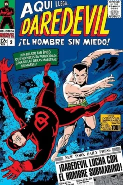 BIBLIOTECA MARVEL: DAREDEVIL Nº02 (1965-1966 / 7-12 USA) [RUSTICA]