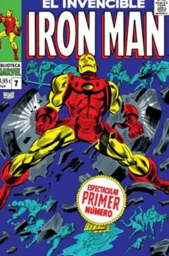 BIBLIOTECA MARVEL: EL INVENCIBLE IRON MAN Nº07 (1967-68 / 95-02 USA) [RUSTICA]