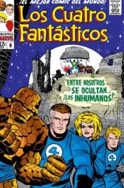BIBLIOTECA MARVEL: LOS 4 FANTASTICOS Nº09 (1965-1966 / 43-47 USA) [RUSTICA]