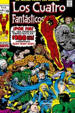 BIBLIOTECA MARVEL: LOS 4 FANTASTICOS Nº19 (1970 / 95-100 USA) [RUSTICA]