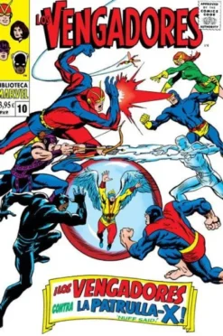 BIBLIOTECA MARVEL: LOS VENGADORES VOL.10 (1968 / 52-55 USA) [RUSTICA]
