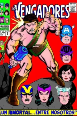 BIBLIOTECA MARVEL: LOS VENGADORES VOL.07 (1967 / 37-42 USA) [RUSTICA]