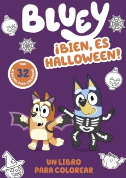 BLUEY: ¡BIEN ES HALLOWEEN! (LIBRO PARA COLOREAR) [RUSTICA]
