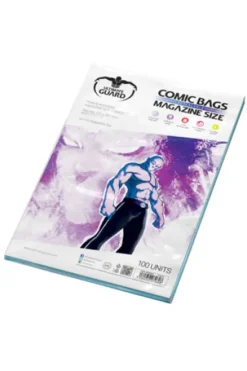 BOLSAS PARA COMICS TAMAÑO MAGAZINE CON AUTOCIERRE (ULTIMATE GUARD) [PAQUETE 100 UDS]