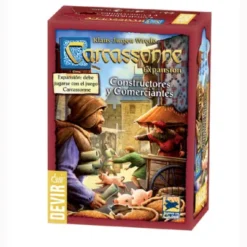 CARCASSONNE: CONSTRUCTORES Y COMERCIANTES (EXPANSION) [CAJA]