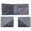 CARTERA: ESTILO BILLETERA CON CREMALLERA MODELO SUPERMAN [CAJA]
