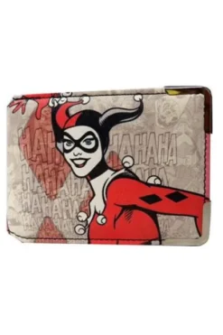 CARTERA: ESTILO TARJETERO HARLEY QUINN CLASSIC SERIES (COLLAGE DE ILUSTRACIONES)