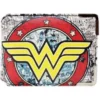 CARTERA: ESTILO TARJETERO WONDER WOMAN CLASSIC SERIES (COLLAGE DE ILUSTRACIONES)