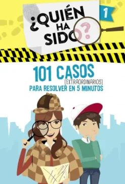 101 CASOS EXTRAORDINARIOS PARA RESOLVER EN 5 MINUTOS (¿QUIEN HA SIDO? 1) [RUSTICA]