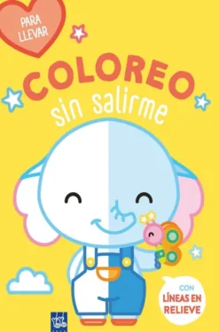 COLOREO SIN SALIRME-PARA LLEVAR: ELEFANTE [RUSTICA]