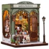 CUTEBEE MAQUETA MODEL KIT MINIATURE: HOUSE GALLERY BOOKSTORE (BOOK-NOOK PARA CONSTRUIR) 20 X 16 CM [CAJA]