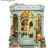 CUTEBEE MAQUETA MODEL KIT MINIATURE: HOUSE CHAMPS-ELYSEES FLORIST (BOOK-NOOK PARA CONSTRUIR) 18 X 16 CM [CAJA]