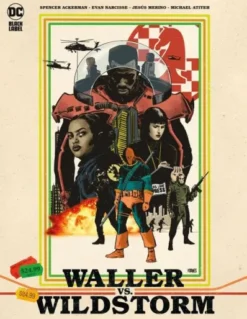 DC BLACK LABEL: WALLER VS. WILDSTORM [CARTONE]