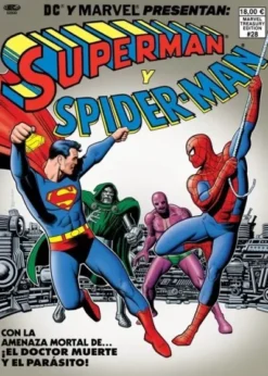 DC / MARVEL EDICION FACSIMIL: PORTADA VARIANTE SUPERMAN Y SPIDERMAN (BRIAN BOLLAND) [RUSTICA]