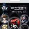 DEATH NOTE: 5 CHAPAS CHARACTERS (PACK)