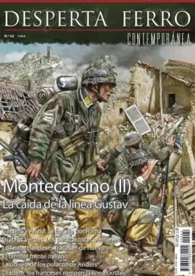 DESPERTA FERRO CONTEMPORANEA Nº62: MONTECASSINO (II) LA CAIDA DE LA LINEA DE GUSTAV (REVISTA)