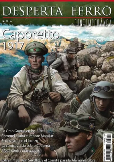 DESPERTA FERRO CONTEMPORANEA Nº37: CAPORETTO 1917 (REVISTA)