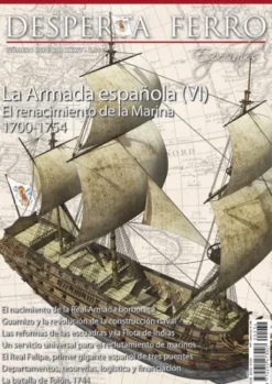 DESPERTA FERRO ESPECIAL 34: LA ARMADA ESPAÑOLA (VI) RENACIMIENTO DE LA MARINA 1700-1754 (REVISTA)