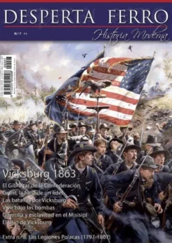 DESPERTA FERRO HISTORIA MODERNA Nº07: VICKSBURG 1863 (REVISTA)