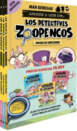 DETECTIVES ZOOPENCOS, LOS (PACK Nº04, 05 Y 06) [RUSTICA]