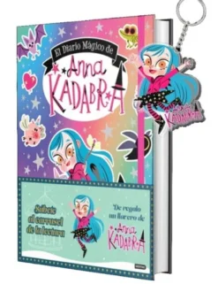 DIARIO MAGICO DE ANNA KADABRA, EL (INCLUYE LLAVERO) [CARTONE]