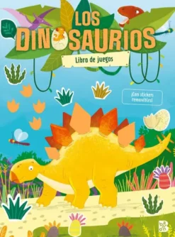 DINOSAURIOS, LOS: LIBRO DE JUEGOS CON STICKERS [RUSTICA]