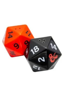 DUNGEONS & DRAGONS: SALERO Y PIMENTERO 3D DICE (CERAMICA) [CAJA]