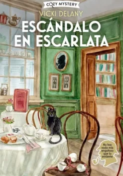 ESCANDALO EN ESCARLATA (SERIE MISTERIOS EN LA LIBRERIA SHERLOCK HOLMES 4) (COZY MYSTERY) [RUSTICA]