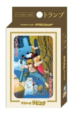 ESTUDIO GHIBLI: BARAJA DE NAIPES CASTILLO EN EL CIELO [CAJA]