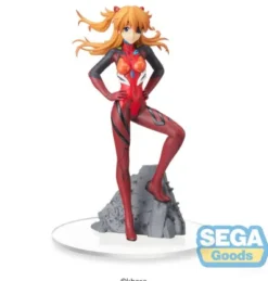 EVANGELION: 3.0+1.0 THRICE UPON A TIME: ESTATUA ASUKA SHIKINAMI LANGLEY SPM VIGNETTEUM 23 CM PVC [CAJA]