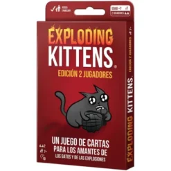 EXPLODING KITTENS: EDICION 2 JUGADORES [JUEGO]
