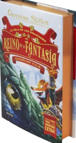 GERONIMO STILTON: LA ISLA DE LOS DRAGONES DEL REINO DE LA FANTASIA (DUODECIMO VIAJE) [CARTONE]