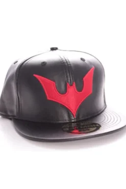 GORRA DE BEISBOL DC: BATMAN BEYOND (COLOR NEGRO IMITACION CUERO)